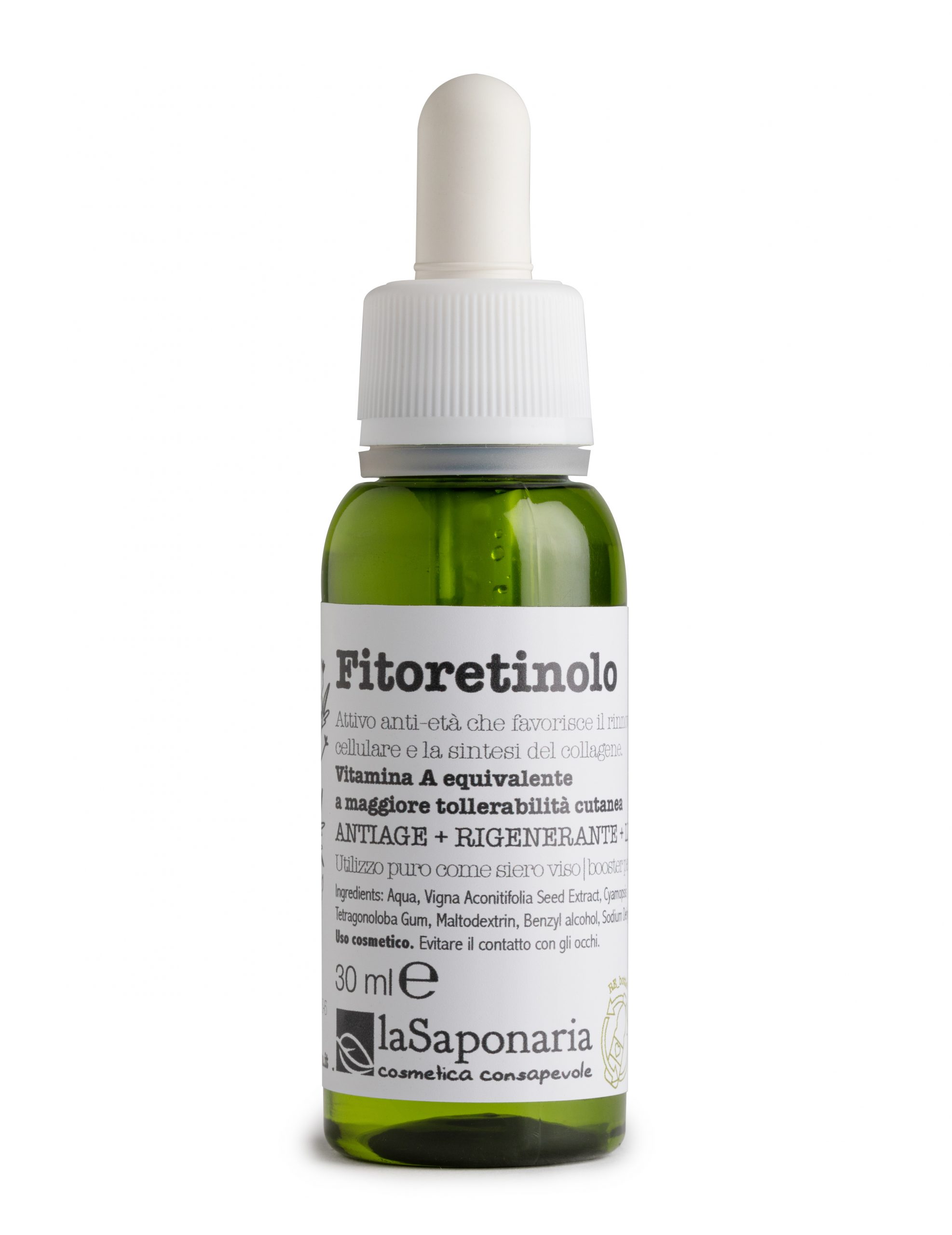 ATTIVI PURI – Fitoretinolo Attivo Puro – Formato: 30 ml con contagocce