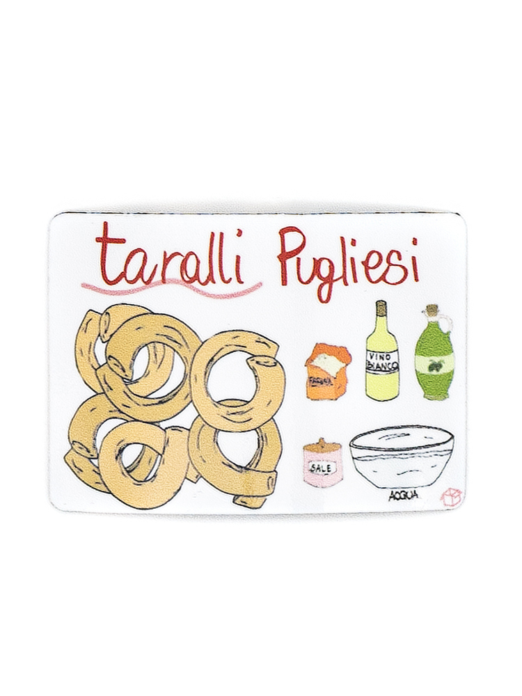 Calamita Puglia frigo Taralli